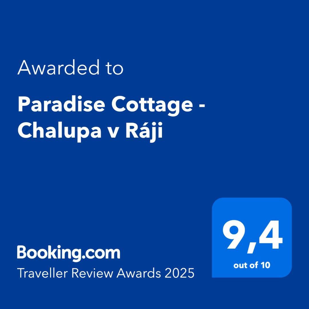 Paradise Cottage - Chalupa V Raji Ctverin Exterior photo